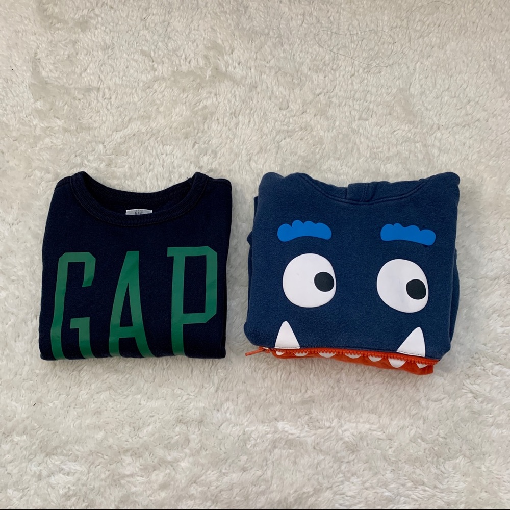 2 boy sweaters